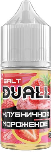 DUALL - Клубника Мороженое 30 мл 20 мг (STRONG)