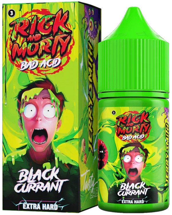 РИК и МОРТИ BAD ACID - Чёрная смородина 30 мл 20 мг (STRONG)