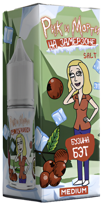 РИК и МОРТИ НА ЗАМЕРЗОНЕ - Бузина Маракуйя 30 мл 20 мг (STRONG)