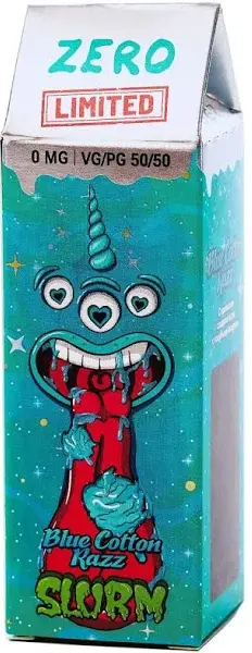 Slurm Zero Limited - Blue Cotton Razz 27 мл 0 мг