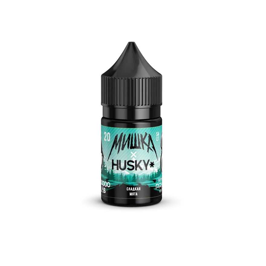 МИШКА x HUSKY - Сладкая мята 30 мл 20 мг (STRONG)