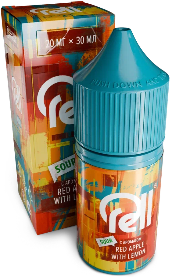 RELL AZURE - Яблоко Лимон Кислинка 30 мл 20 мг