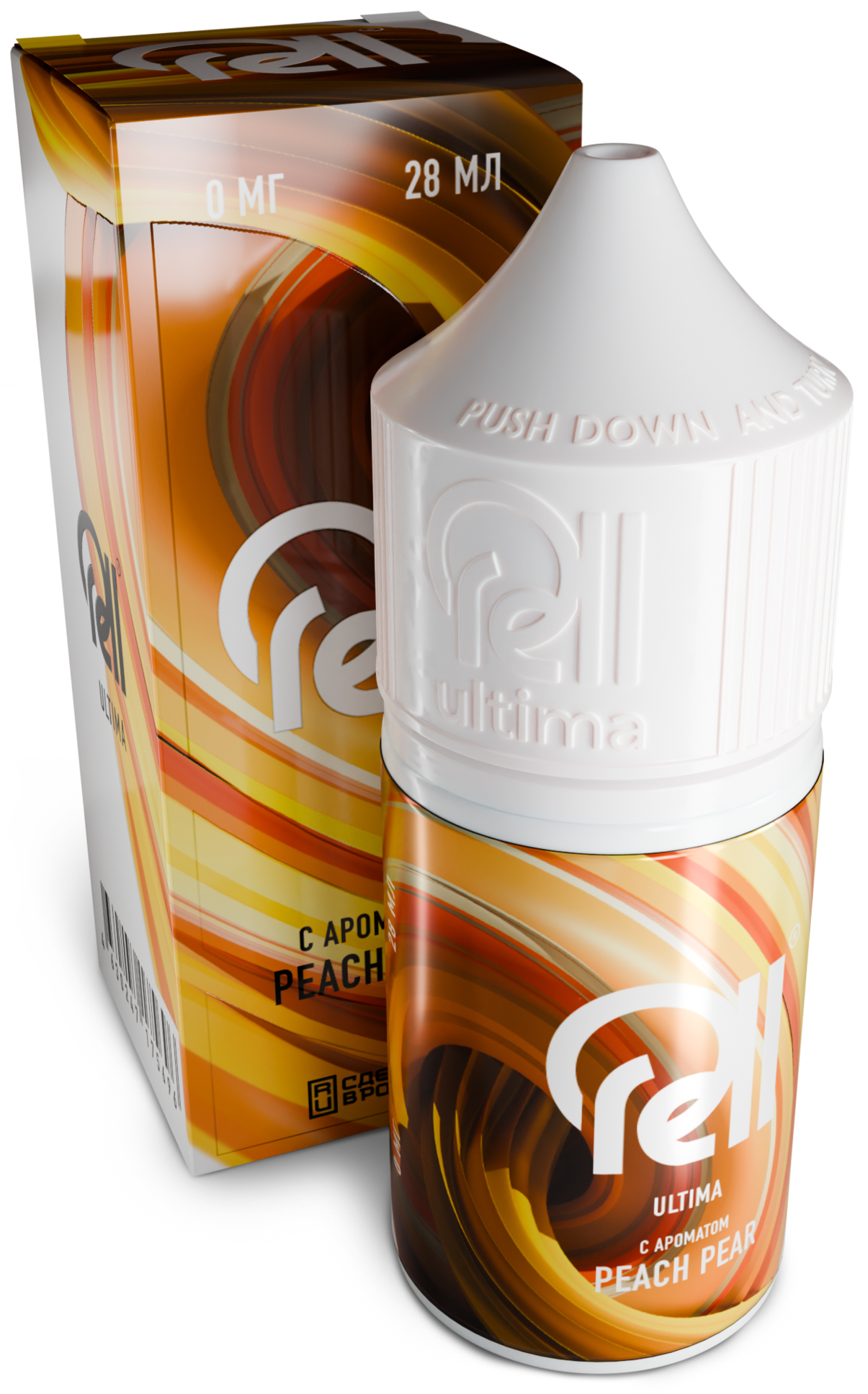 RELL ULTIMA - Персик Груша 28 мл 0 мг