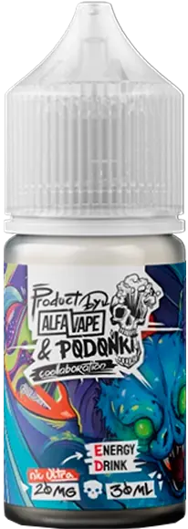 ALFA VAPE x PODONKI - Энергетик 30 мл 20 мг (STRONG)