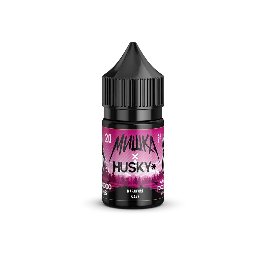 МИШКА x HUSKY - Маракуйя Юдзу 30 мл 20 мг (STRONG)