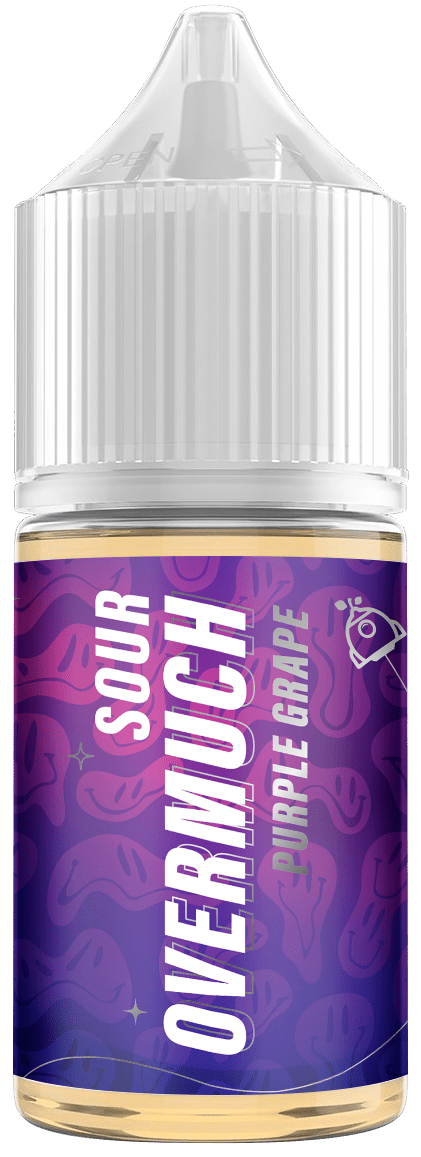 Overmuch Sour - Виноград 30 мл 20 мг (STRONG)