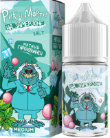 РИК и МОРТИ НА ЗАМЕРЗОНЕ - Мятный баблгам 30 мл 20 мг (STRONG)