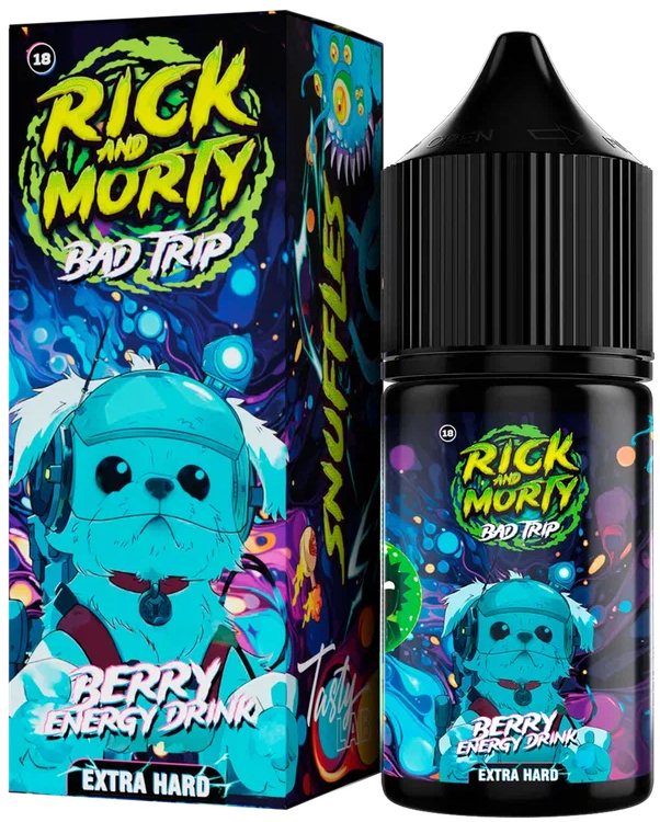 РИК и МОРТИ BAD TRIP - Ягодный Энергетик 30 мл 20 мг (STRONG)