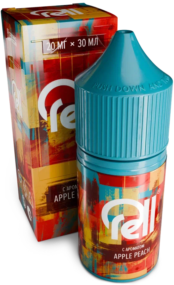 RELL AZURE - Яблоко Персик 30 мл 20 мг
