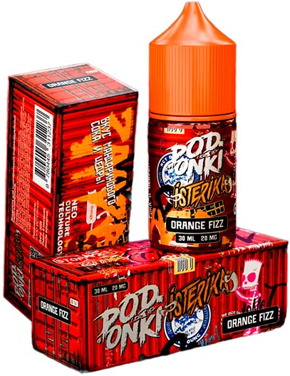 ISTERIKA & PODONKI - Orange Fizz 30 мл 20 мг (STORNG)