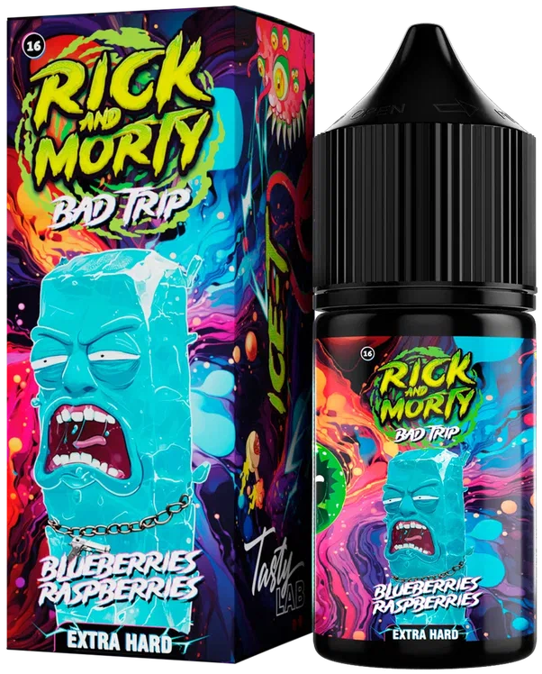 РИК и МОРТИ BAD TRIP - Черника Малина 30 мл 20 мг (STRONG)