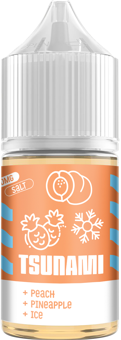 Tsunami - Персик Ананас 30 мл 20 мг