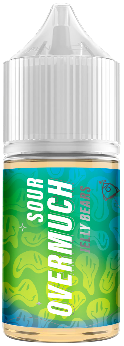 Overmuch Sour - Мармелад 30 мл 20 мг (STRONG)