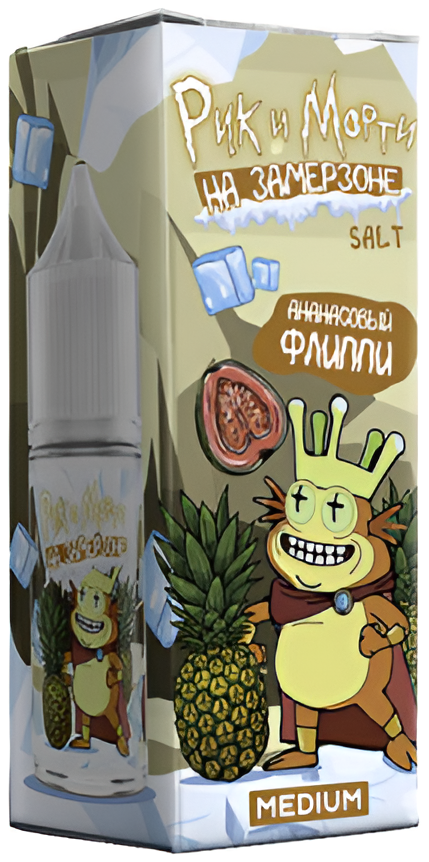 РИК и МОРТИ НА ЗАМЕРЗОНЕ - Гуава Ананас 30 мл 20 мг (STRONG)