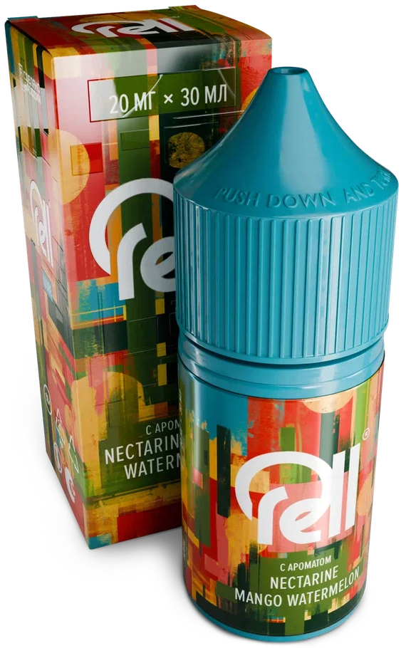 RELL AZURE - Нектарин Манго Арбуз 30 мл 20 мг