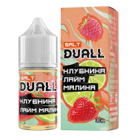 DUALL - Клубника Лайм Малина 30 мл 20 мг (STRONG)