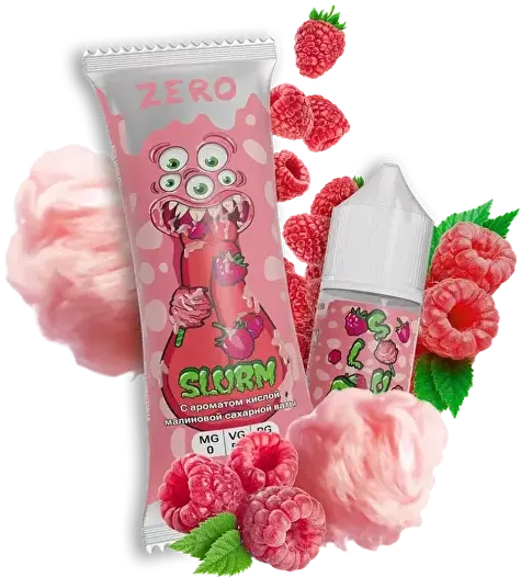Slurm Zero - Cotton Razz 27 мл 0 мг