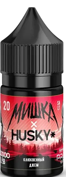 МИШКА x HUSKY - Клюква Джем 30 мл 20 мг