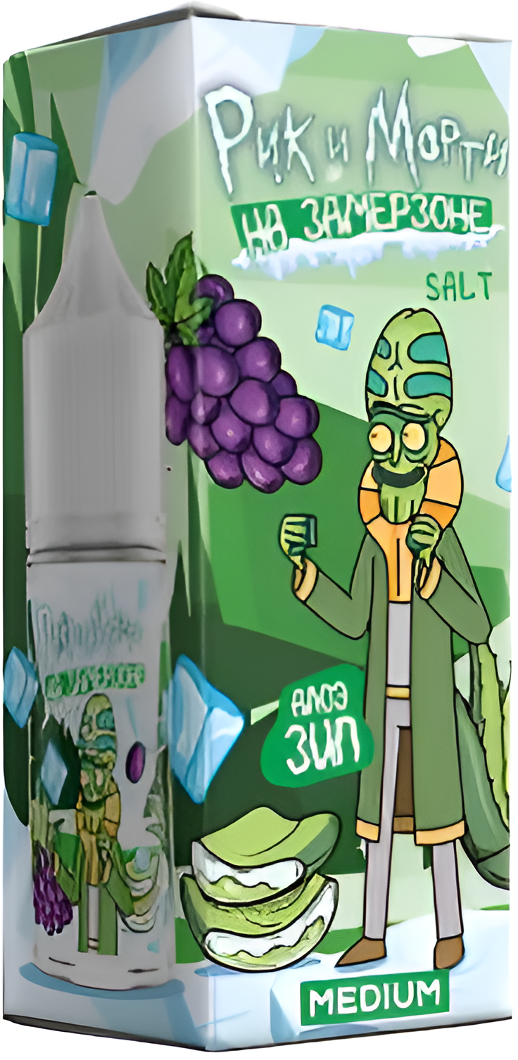 РИК и МОРТИ НА ЗАМЕРЗОНЕ - Алоэ Виноград 30 мл 20 мг (STRONG)