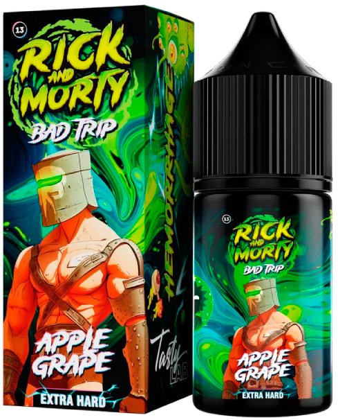 РИК и МОРТИ BAD TRIP - Яблоко Виноград 30 мл 20 мг (STRONG)