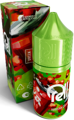 RELL GREEN - Кола Газировка 28 мл 0 мг