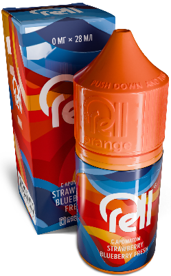 RELL ORANGE - Клубника Голубика Фреш 30 мл 20 мг