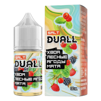 DUALL - Хвоя Лесные ягоды Мята 30 мл 20 мг (STRONG)