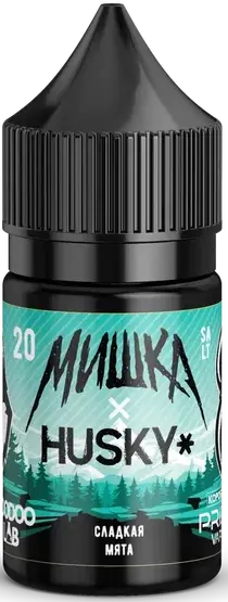 МИШКА x HUSKY - Сладкая мята 30 мл 20 мг