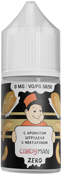CandyMan Zero - Штрудель Нектарин 27 мл 0 мг