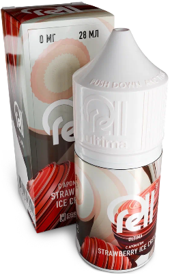 RELL ULTIMA - Мороженое Клубника 30 мл 20 мг