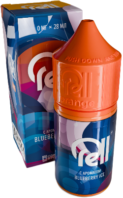 RELL ORANGE - Черника Лёд 30 мл 20 мг