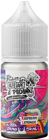 ALFA VAPE x PODONKI - Малина Лимон 30 мл 20 мг (STRONG)