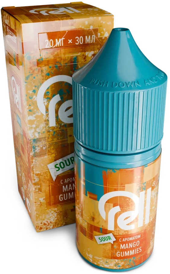 RELL AZURE - Манго Мармелад Кислинка 30 мл 20 мг