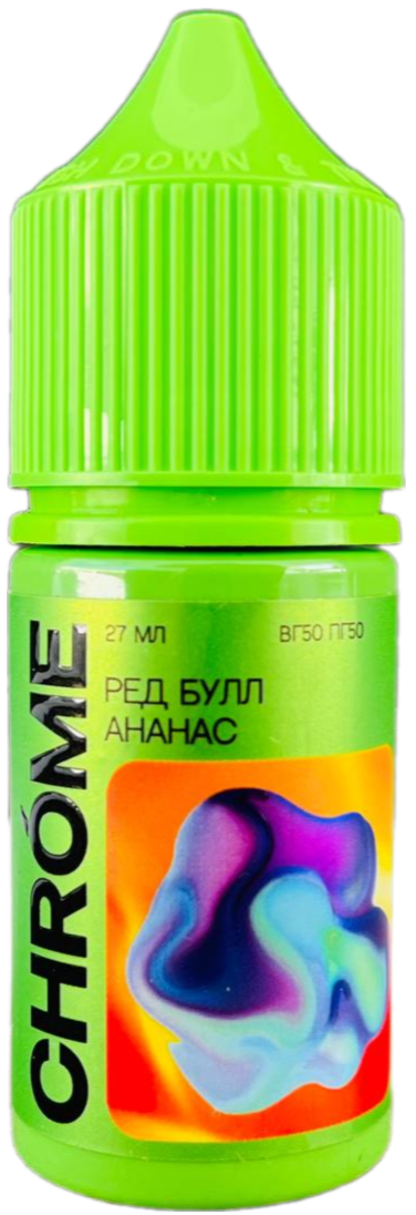 CHROME SOUR - Энергетик Ананас Кислинка 27 мл 20 мг