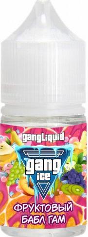 Gang ICE - Жвачка Яблоко Груша Дыня Киви Банан Виноград 30 мл 20 мг