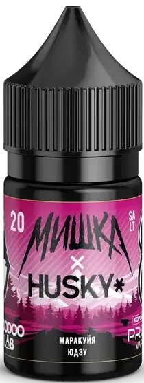 МИШКА x HUSKY - Маракуйя Юдзу 30 мл 20 мг