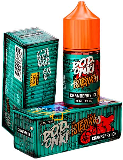 ISTERIKA & PODONKI - Cranberry ICE 30 мл 20 мг (STORNG)