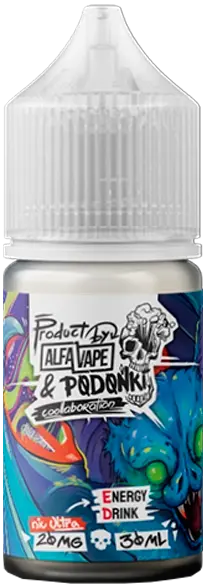 ALFA VAPE x PODONKI ICE - Энергетик Манго 30 мл 20 мг (STRONG)