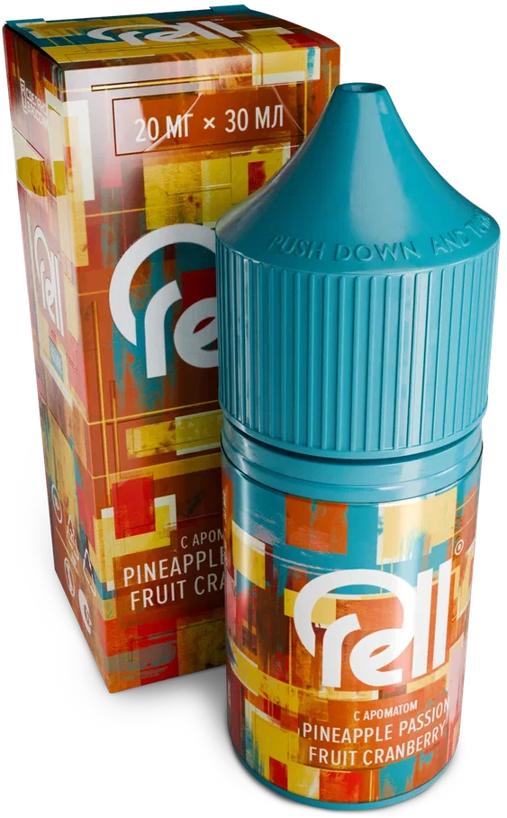 RELL AZURE - Ананас Маракуйя Клюква 30 мл 20 мг