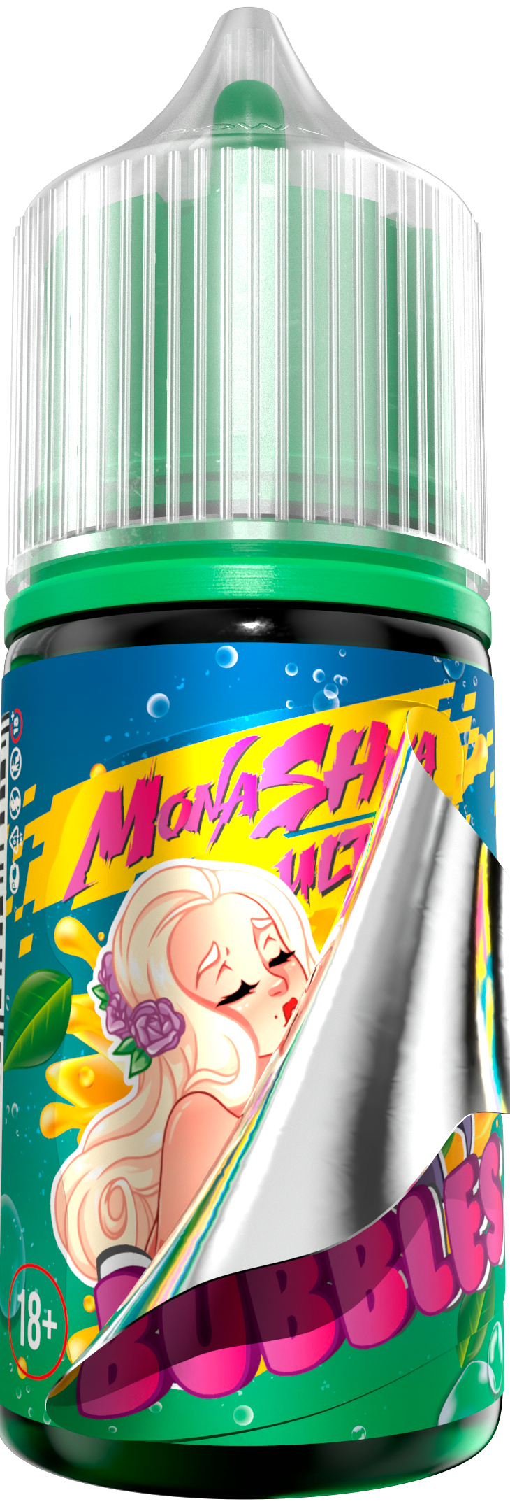 MonakaGLK BUBBLES - Спрайт 30 мл 20 мг