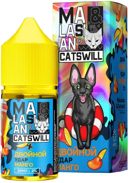 Malaysian & Catswill - Двойной Удар Манго 30 мл 20 мг