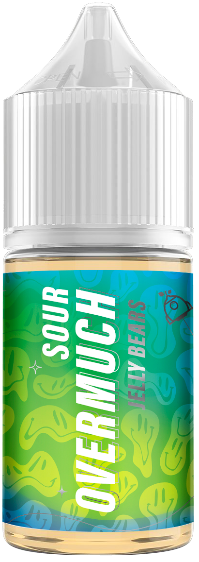 Overmuch Sour - Мармелад 30 мл 20 мг