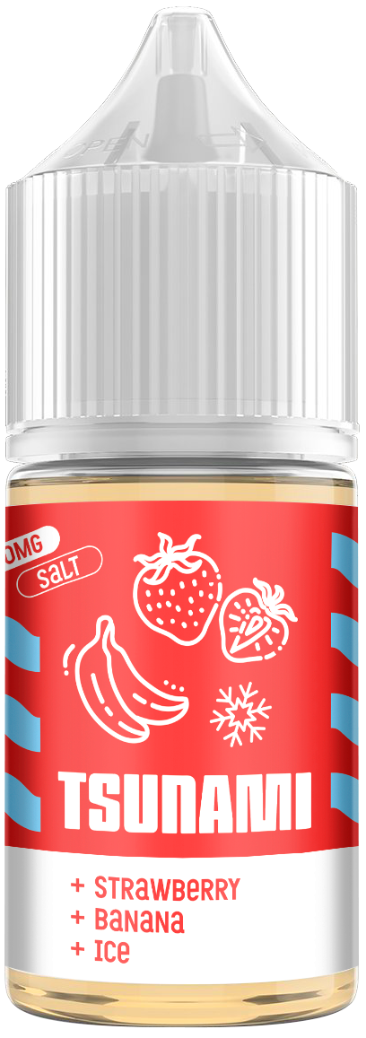Tsunami - Клубника Банан 30 мл 20 мг