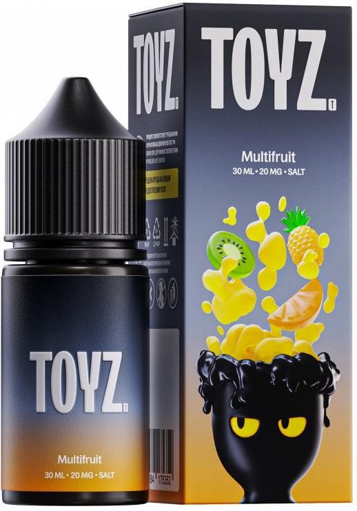 Suprime Toyz - Апельсин Ананас Киви Манго Яблоко 30 мл 20 мг