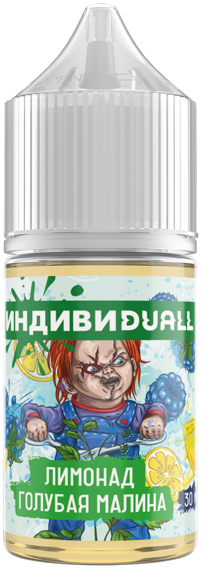 ИНДИВИDUALL - Лимонад Ежевика 30 мл 20 мг (STRONG)