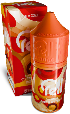 RELL ORANGE - Клубника Пончик 30 мл 20 мг