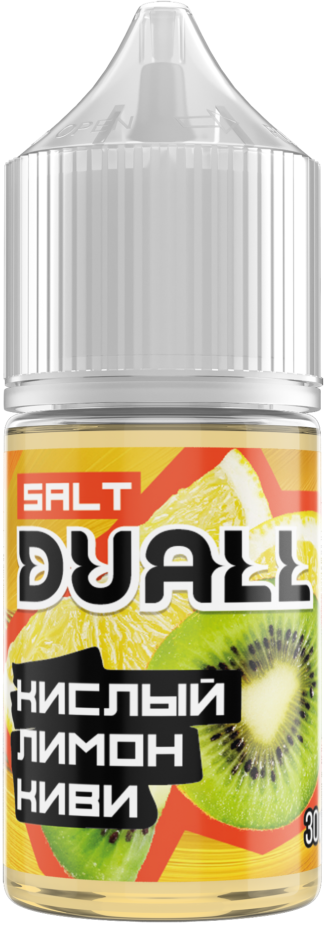 DUALL - Лимон Киви Кислинка 30 мл 20 мг
