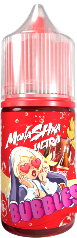 MonakaGLK BUBBLES - Ваниль Кола Газировка 30 мл 20 мг