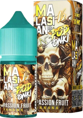 MALASIAN x PODONKI - Банан Маракуйя 30 мл 20 мг