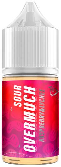 Overmuch Sour - Личи Малина 30 мл 20 мг (STRONG)